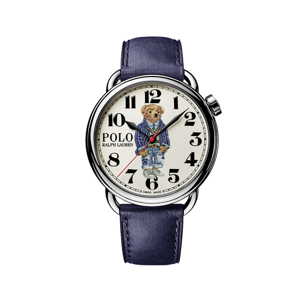 Relógio Cricket Polo Bear de aço 42 MM