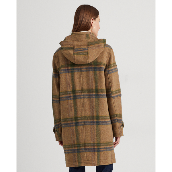 Lauren Plaid Tweed Coat 4