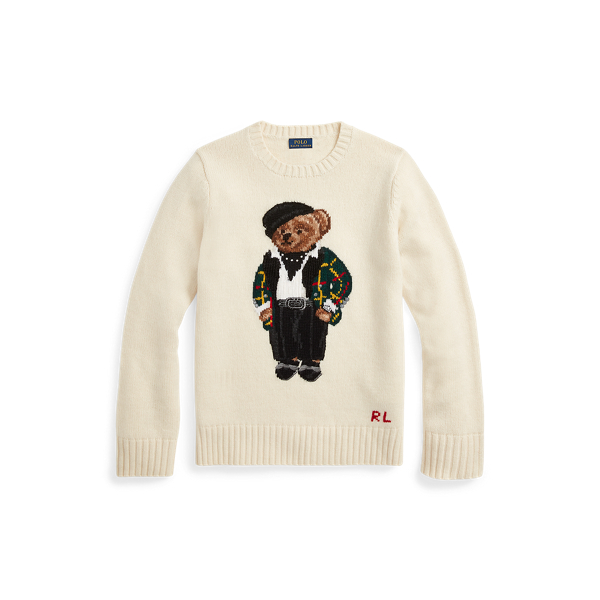 Polo Bear Wool-Blend Jumper