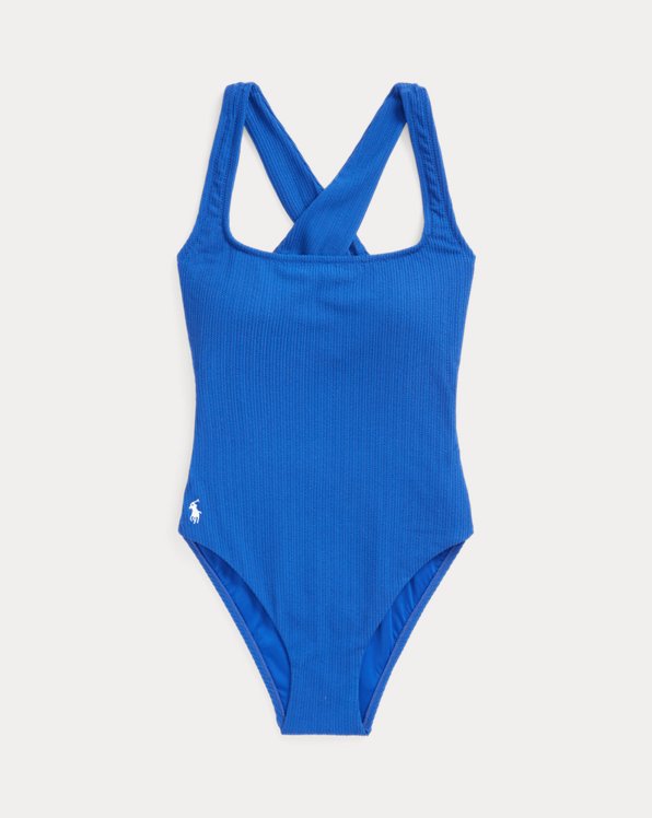 Twisted-Rib One-Piece Swimsuit