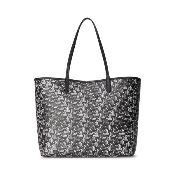 Coated Canvas Large Collins Tote for Women