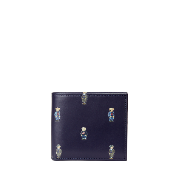 Portefeuille Polo Bear cuir