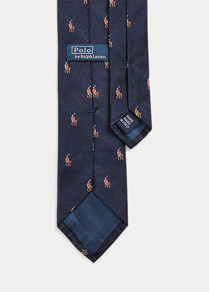 Ralph Lauren Bambino Accessori Cravatte e accessori Cravatte Cravatta in seta con pony Polo 