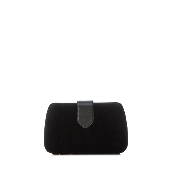 Ralph Lauren Collection Fluwelen Ricky clutch 3