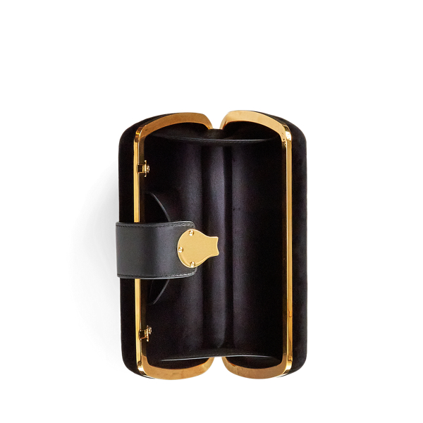 Ralph Lauren Collection Fluwelen Ricky clutch 4