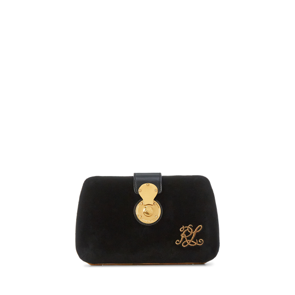 Clutch de veludo Ricky