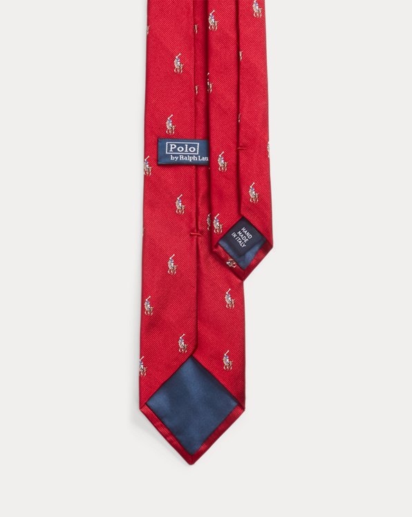 Cravatta in jacquard di seta con pointer Ralph Lauren Uomo Accessori Cravatte e accessori Papillon 