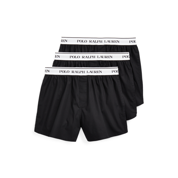 Tre paia di boxer in cotone stretch Ralph Lauren Uomo Abbigliamento Intimo Boxer shorts 
