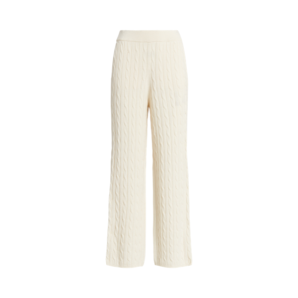 Pantalon torsadé laine et cachemire