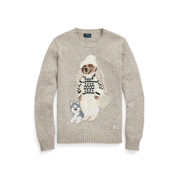 Pull Polo Bear en coton mélangé pour Women | Ralph Lauren® FR