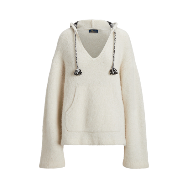 Baja Alpaca-Blend Hooded Sweater