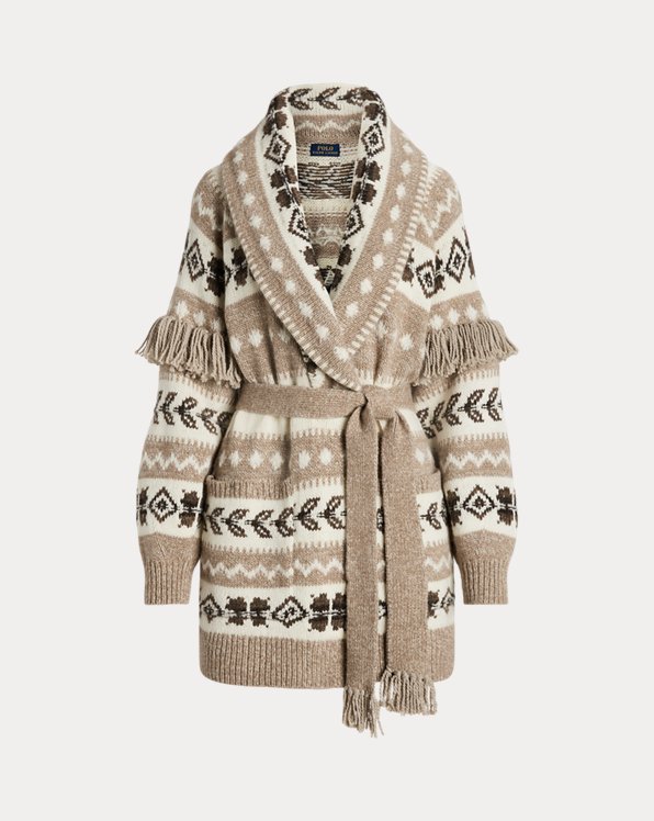 Maglia in lana con scollo a V Ralph Lauren Bambino Abbigliamento Maglioni e cardigan Cardigan 
