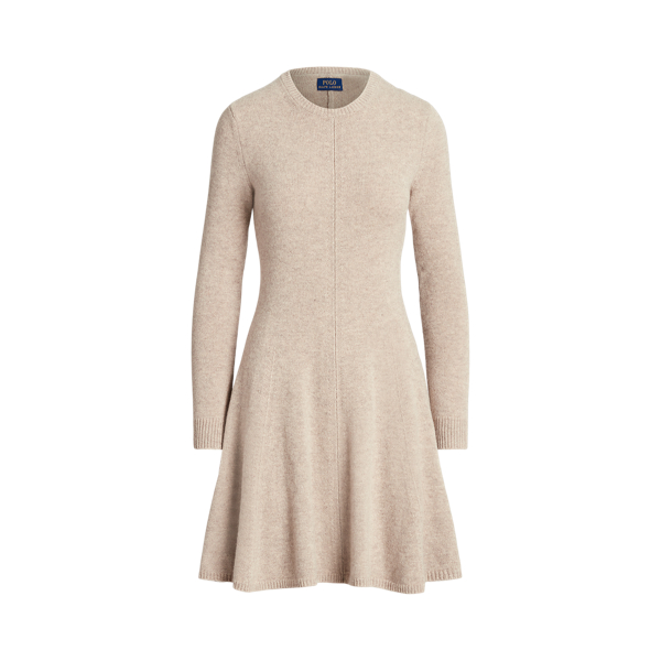 Cashmere Fit-and-Flare Dress for Women | Ralph Lauren® BR