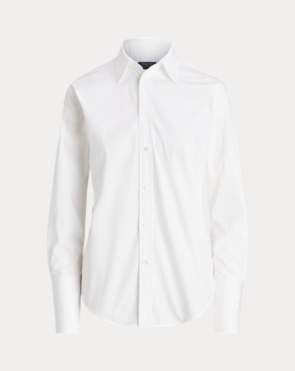 Long-Cuff Cotton Shirt