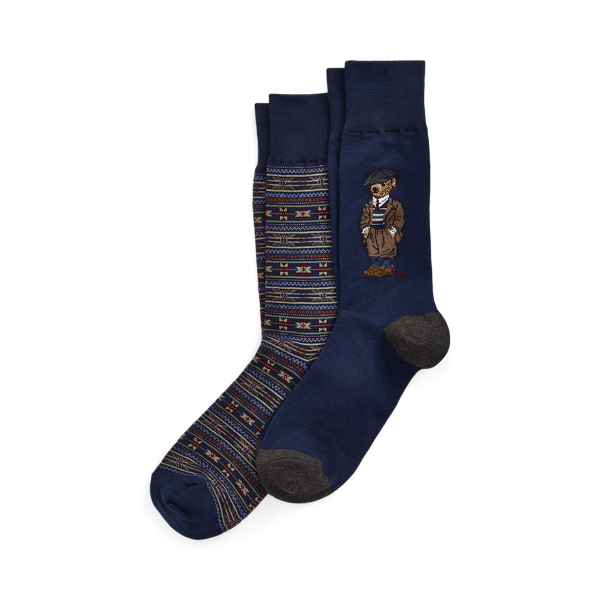 2 paires de chaussettes Polo Bear pour Men | Ralph Lauren® FR