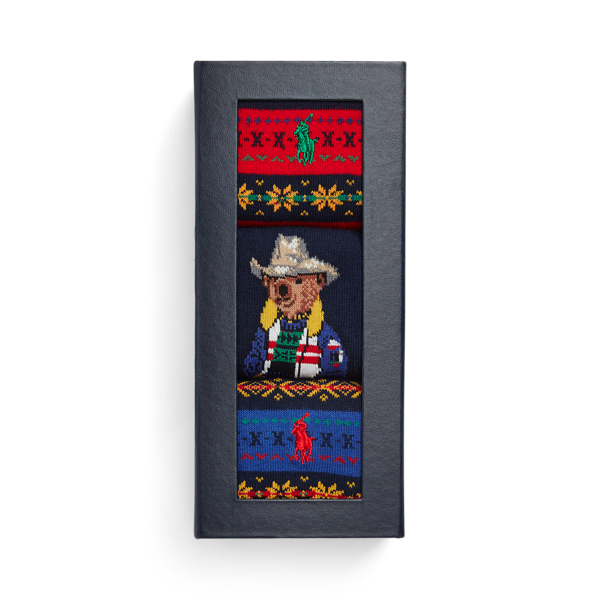 3 paires Polo Bear et Fair Isle