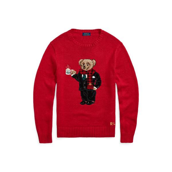 Camisola malha Polo Bear Lunar New Year