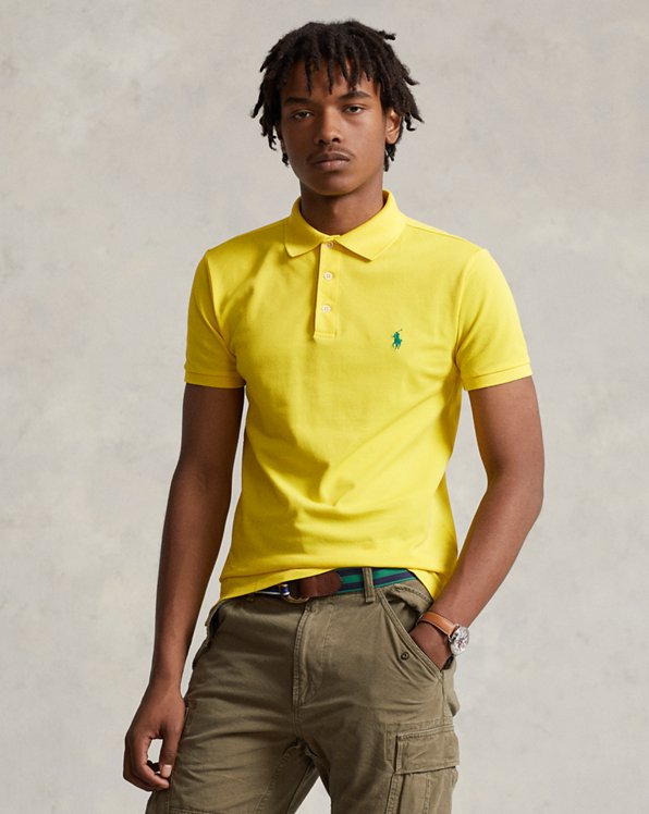 Men's Yellow Polo Shirts | Ralph Lauren