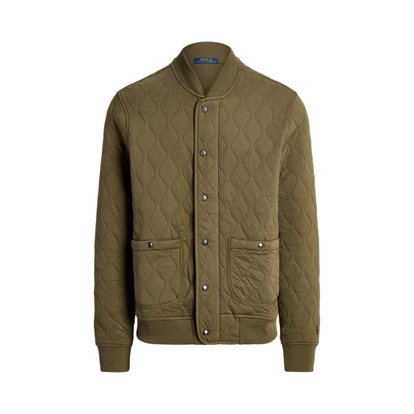 Veste matelassée en jersey luxueux