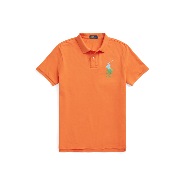 Polo ajusté Big Pony en piqué
