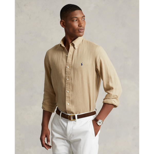 Men's Linen Casual Shirts & Button Down Shirts | Ralph Lauren