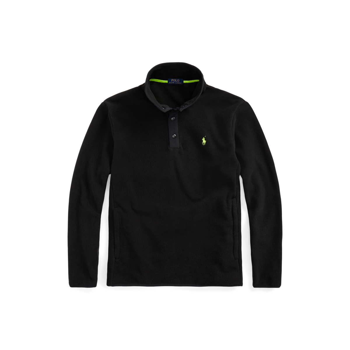 ralph lauren mock neck fleece
