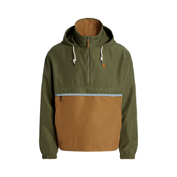 Veste à capuche hydrofuge rangeable