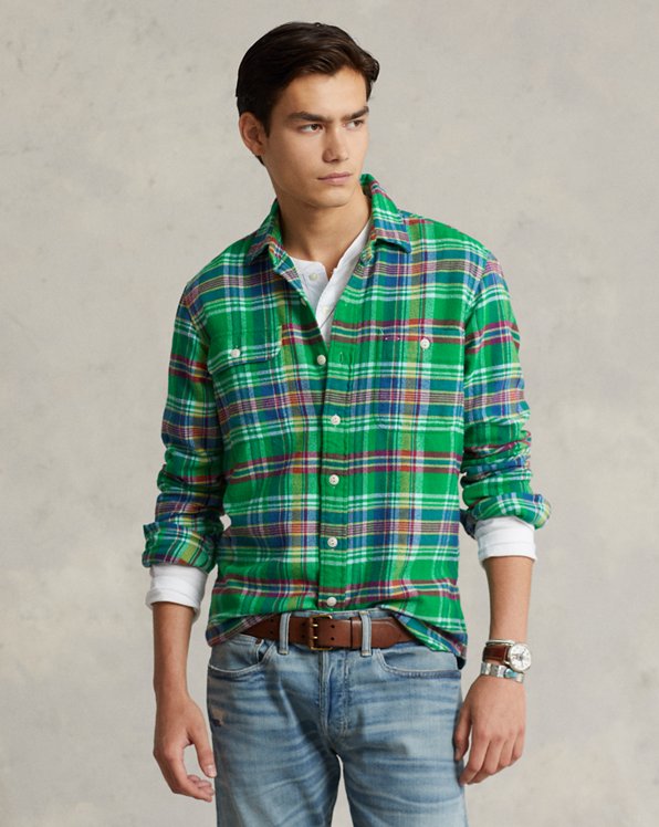 recuperare Monument mașinărie  Men's Flannel Casual Shirts & Button Down Shirts | Ralph Lauren