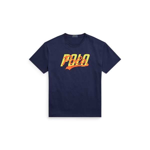 Classic Fit Stacked-Logo Jersey T-Shirt