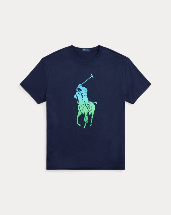 T-shirt de malha Big Pony Classic Fit