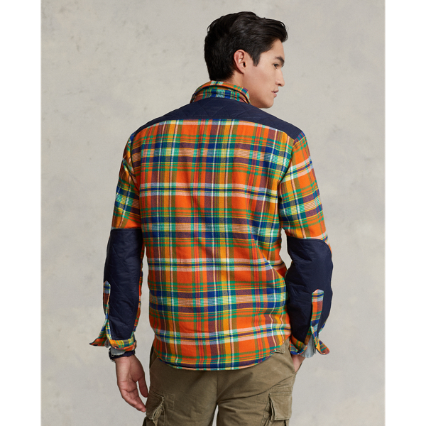 Polo Ralph Lauren Plaid Flannel Hybrid Overshirt 4