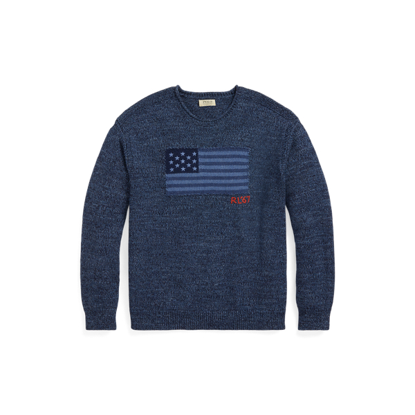 Flag Cotton Rollneck Jumper