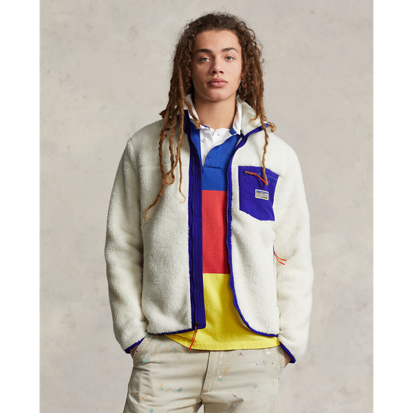 Bonded Pile Fleece Jacket for Men | Ralph Lauren® CH