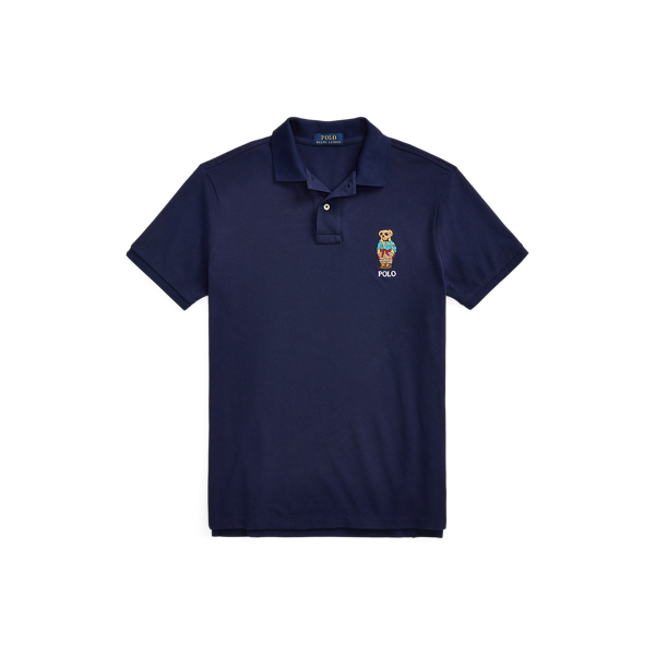 Camisa Polo Bear Custom Slim Fit