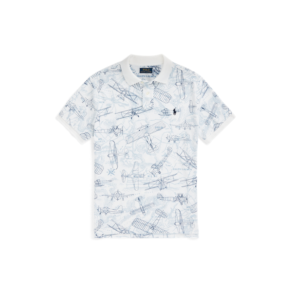 Camisa Polo de aviação Custom Slim Fit