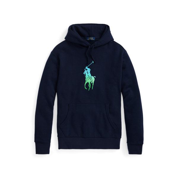 Sweat à capuche Big Pony ombré molleton