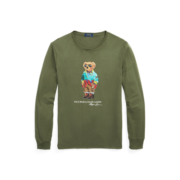 T-shirt de malha Polo Bear Custom Slim