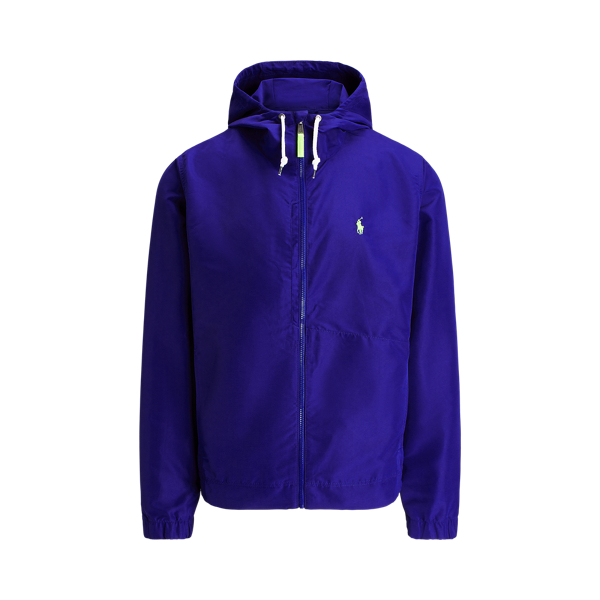 Veste à capuche hydrofuge rangeable