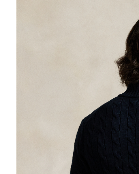 This full-zip jumper combines two of Polo's most iconic design details: a textural cable-knit motif and our signature Pony.