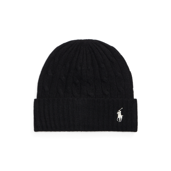Colbacco in lana merino con logo Ralph Lauren Donna Accessori Cappelli e copricapo Paraorecchie 