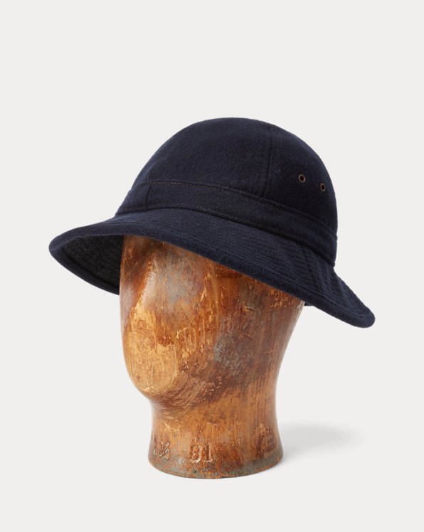 Wool-Blend Felt Bucket Hat