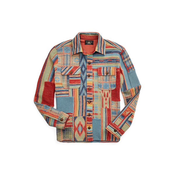 Chemise workwear en patchwork