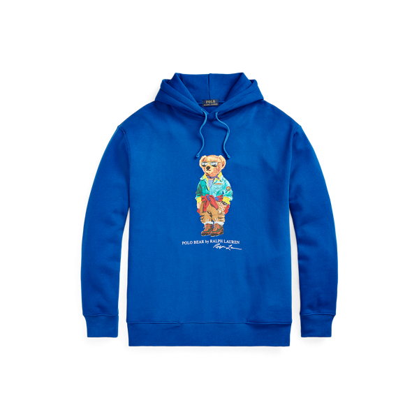 Sweat à capuche Polo Bear en molleton