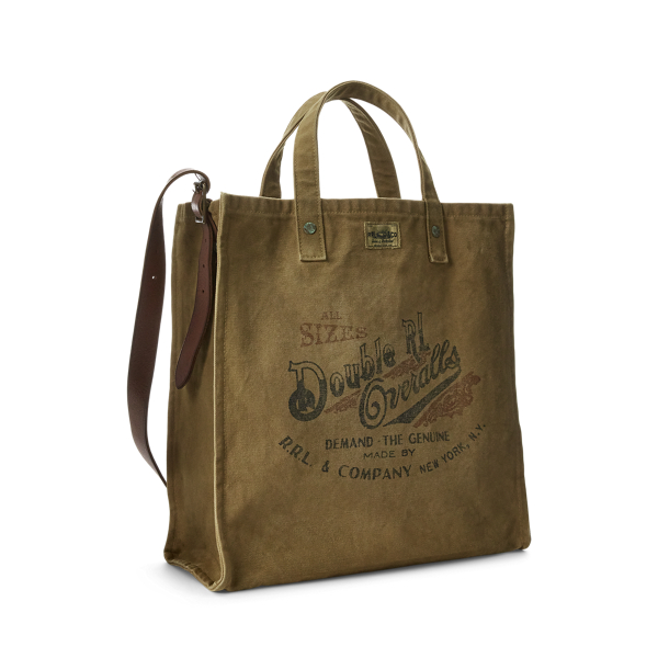 Logo Canvas Carpenter Tote for Men | Ralph Lauren® PT