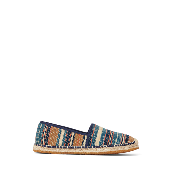 Alpargatas de jacquard tecido à mão