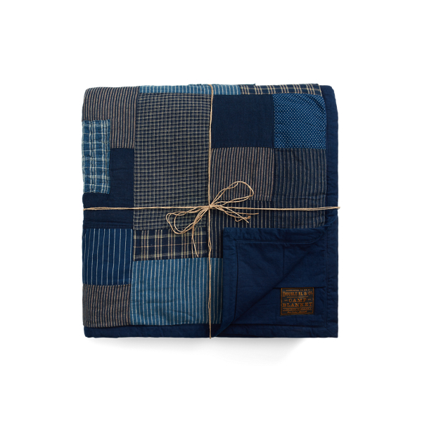 Colcha patchwork índigo edição limitada