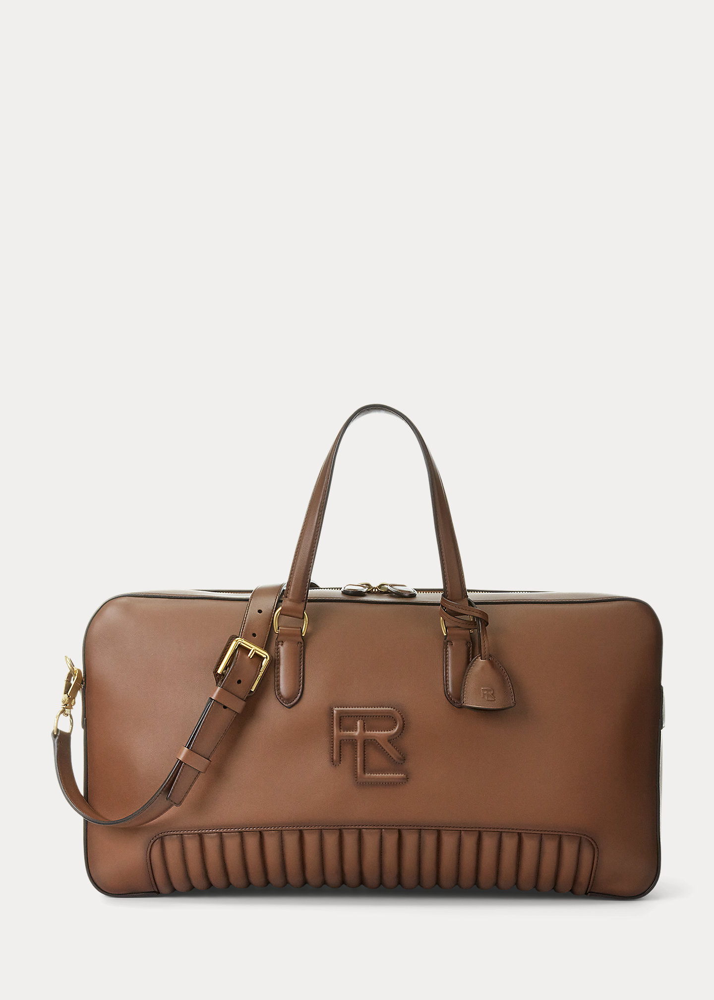 Quilted Burnished Calfskin Duffel