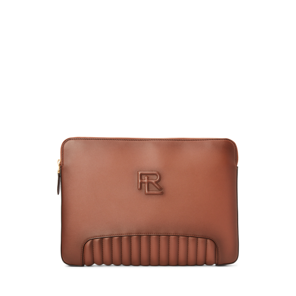 Quilted Burnished Calfskin Tech Case
