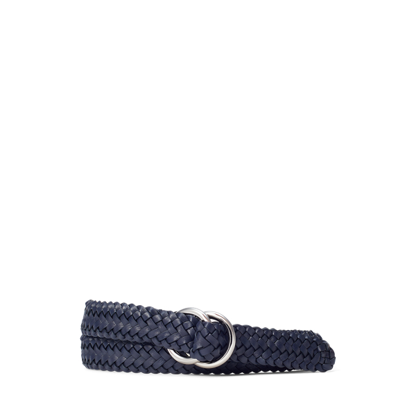 Ceinture en vachette tissée