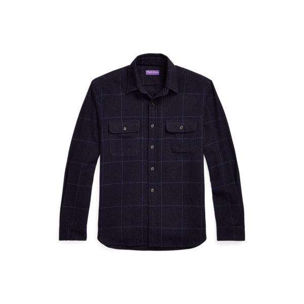 Chemise en flanelle de cachemire